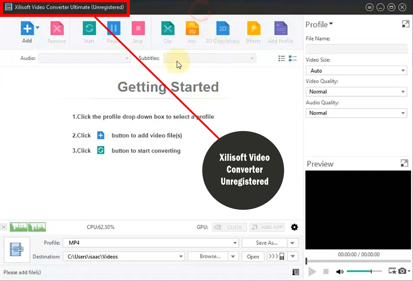 رجیستر نشدن نرم افزار Xilisoft Video Converter